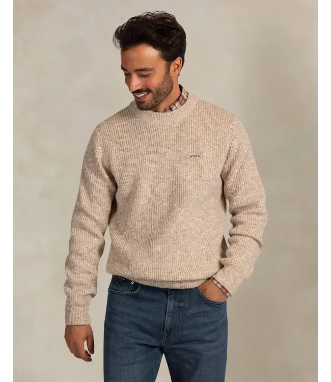 Tan Melange Sweater