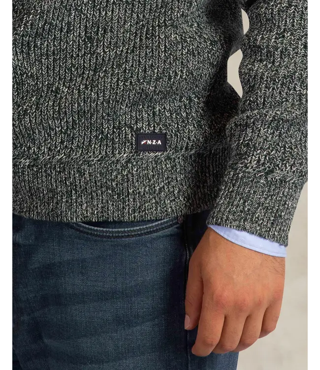 Dark Hunter Melange 1/4 Zip Sweater