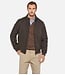 Coffee Bean Vincit Elastic Waist Bomber