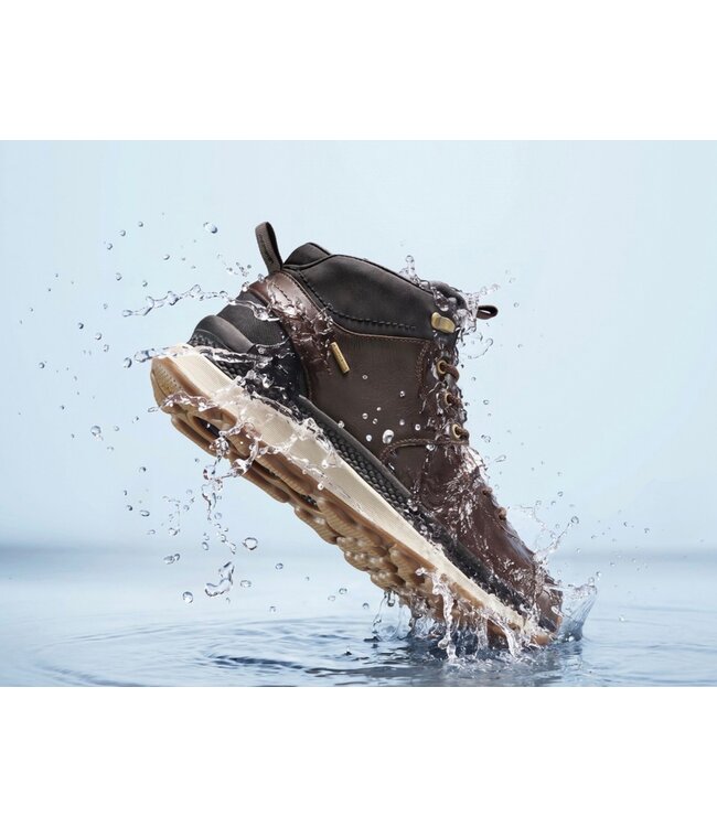 Dark Brown Spherica Laced Boots