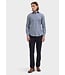Modern Fit Indigo Houndstooth Shirt