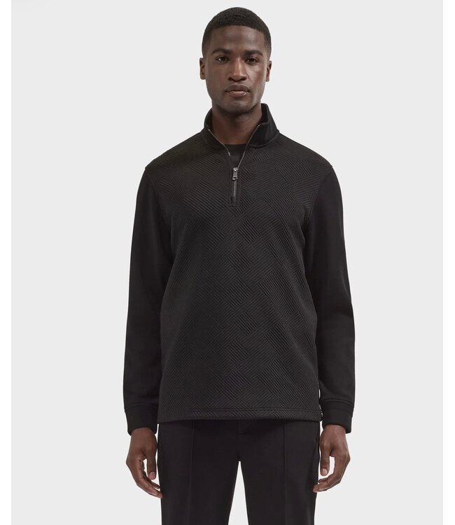 Black Multi Media 1/4 Zip