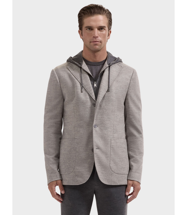 Graphite Hooded Sport Coat