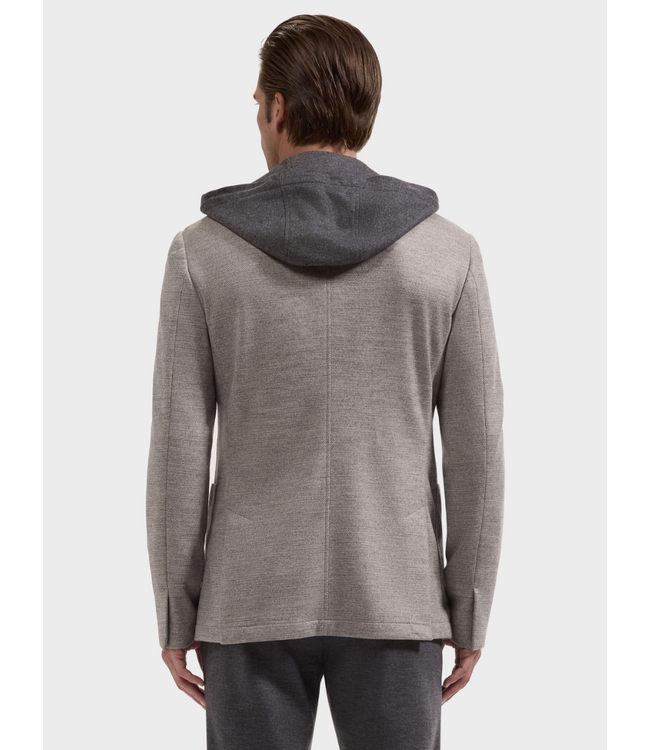 Graphite Hooded Sport Coat