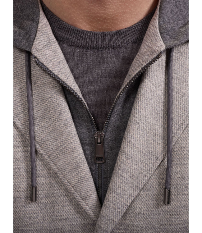 Graphite Hooded Sport Coat