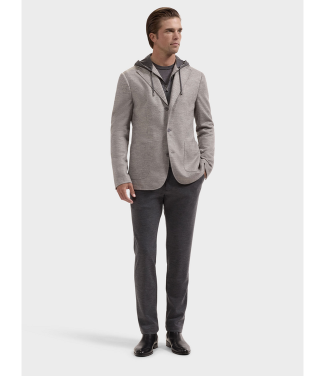 Graphite Hooded Sport Coat