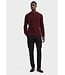 Burgundy Cable Knit Sweater