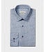 Modern Fit Classic Blue Print Shirt