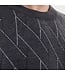 Anthracite Argyle Sweater