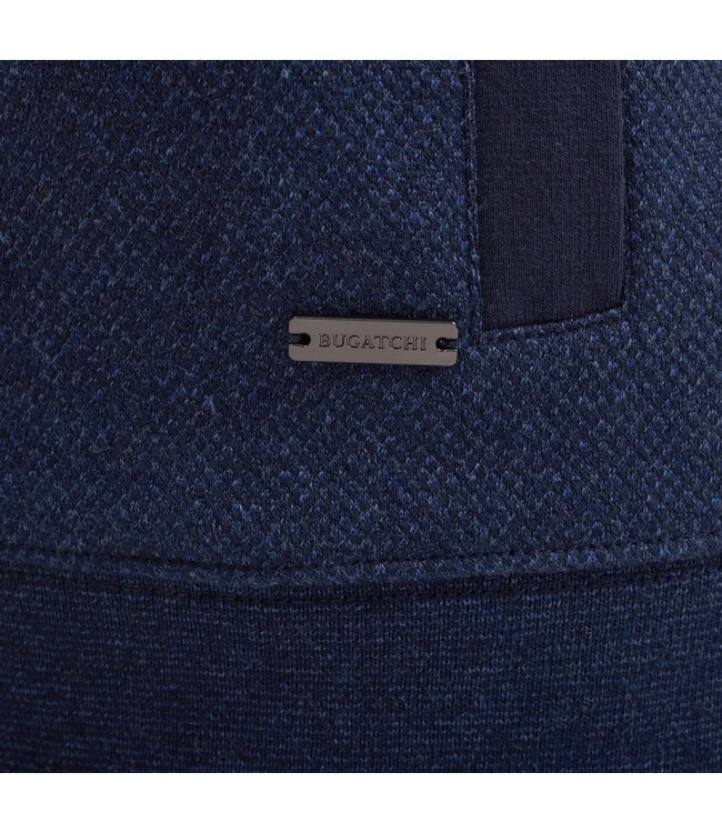 Navy Textured 1/4 Zip
