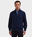 Navy Full Zip Sweater