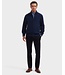 Navy Full Zip Sweater