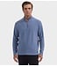 Marine Blue Herringbone 1/4 Zip
