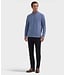 Marine Blue Herringbone 1/4 Zip