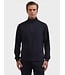 Navy 1/4 Zip with Nylon Trim