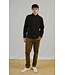 Modern Fit Brown Navy Plaid Shirt
