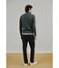 Grey Simbel Cable 1/4 Zip Sweater