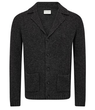 BRUUN & STENGADE Dark Grey Naura Cardigan