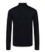 BRUUN & STENGADE Navy Froder Mock Neck Sweater