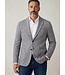 Modern Fit Grey Rib Knit Sport Coat
