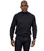 Modern Fit Black Cable Mock Neck