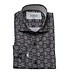 Modern Fit Black Mosaic Print Shirt