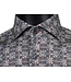 Modern Fit Black Mosaic Print Shirt