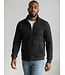 Modern Fit Black Full Zip Jacket