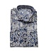 Modern Fit Navy Large Print Shirt