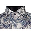 Modern Fit Navy Large Print Shirt