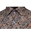 Modern Fit Brown Floral Paisley Shirt