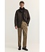 Brown Micro Suede Stoller Jacket