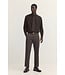 Modern Fit Brown Corduroy Shirt