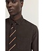 Modern Fit Brown Corduroy Shirt