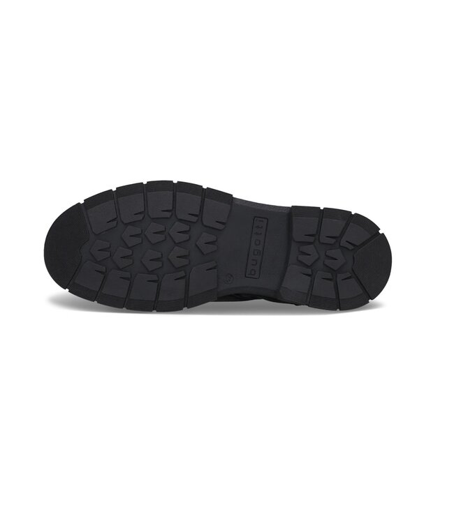 Black Short Boots with Side Zipper