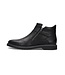 BUGATTI Black Double Zipper Short Boots