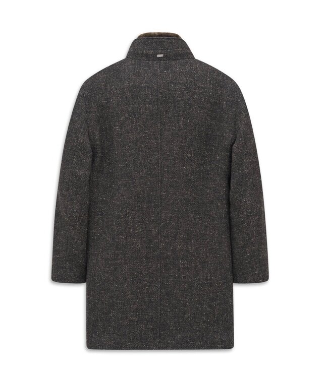 Brown Tweed Overcoat