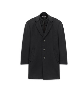 BUGATTI Black Overcoat