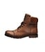 BUGATTI Cognac Side Zipped Boots