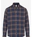 BRAX Modern Fit Navy Brown Daniel Shirt
