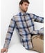 Modern Fit Navy Beige Plaid Daniel Shirt