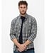 Modern Fit Olive Navy Plaid Daniel Shirt