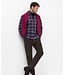 Modern Fit Navy Magenta Daniel Shirt