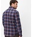 Modern Fit Navy Magenta Daniel Shirt