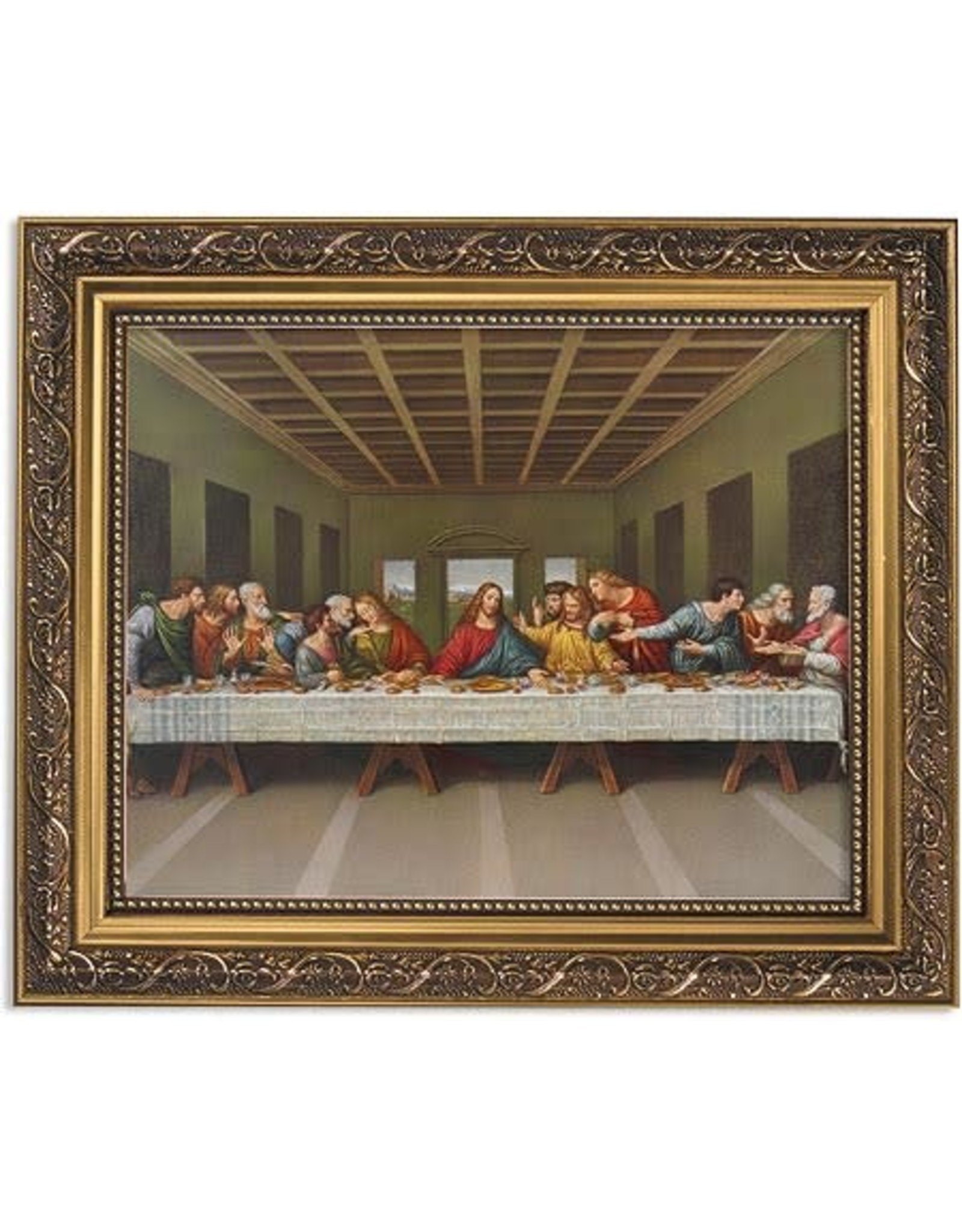 Gerffert Da Vinci Last Supper 11 x 13 Framed Print