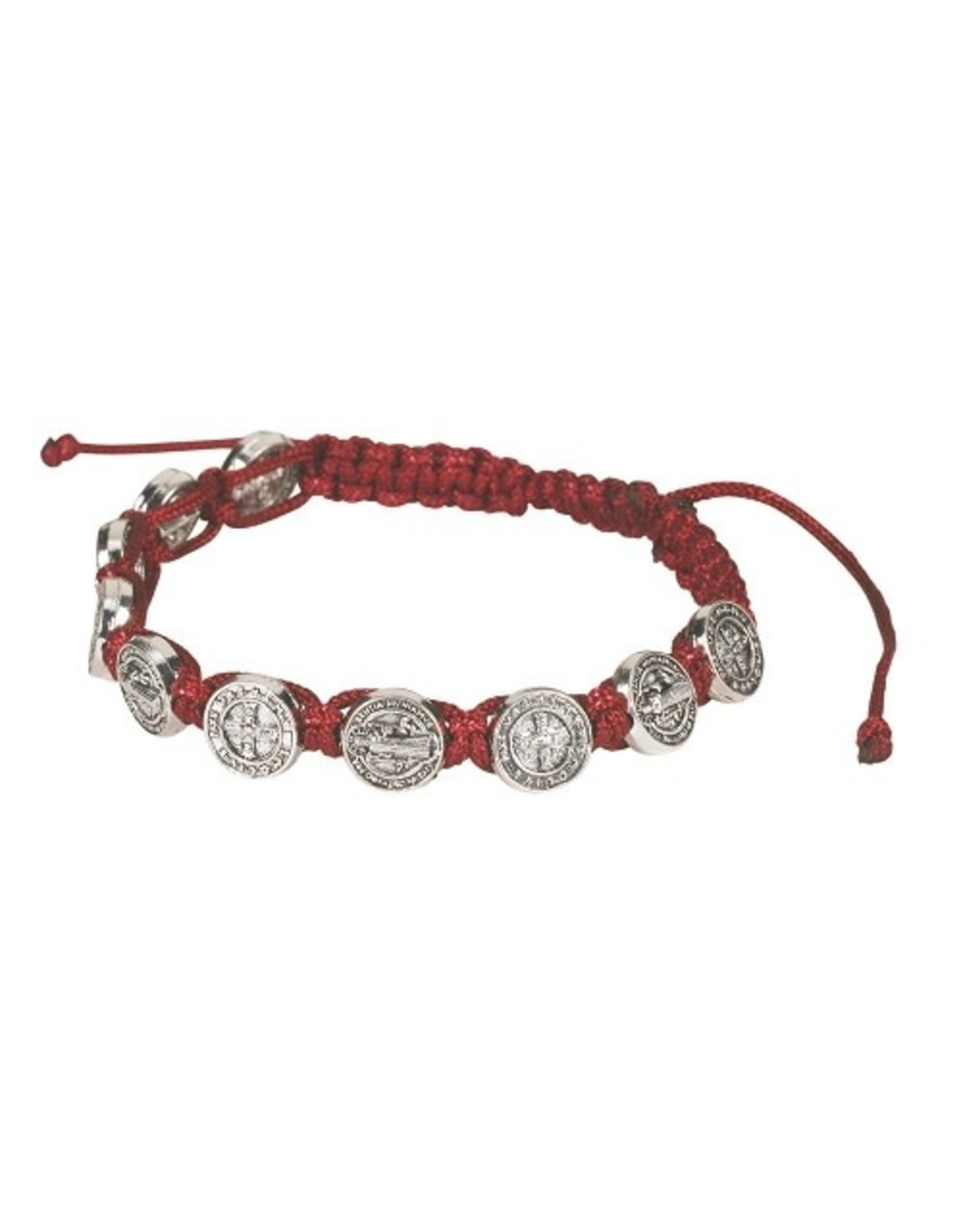 Autom St. Benedict Medal Bracelet - Red