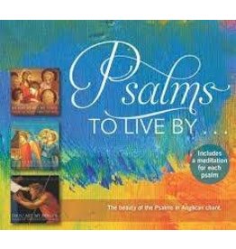 Paraclete Press Psalms to Live By: The Beauty of the Psalms in Anglican Chant (Audio CD)