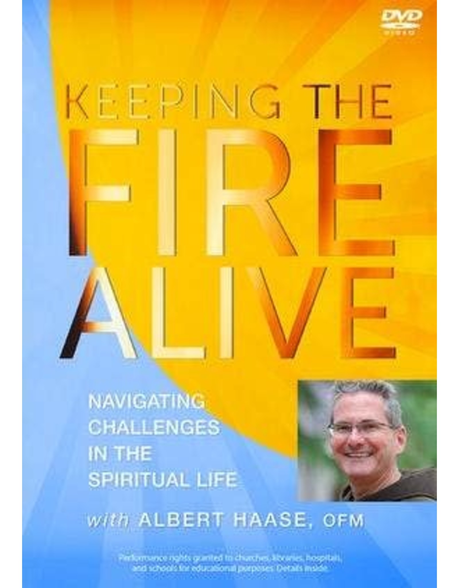 Paraclete Press Keeping the Fire Alive DVD Retreat by Albert Haase, OFM