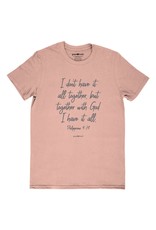 grace & truth grace & truth All Together Philippians 4:19 Christian T-Shirt