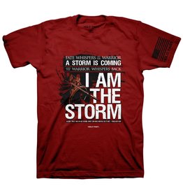 HOLD FAST HOLD FAST Christian T-Shirt I Am The Storm Psalm 56:4